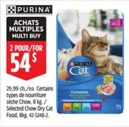 Canadian Tire Selected Purina Chow Dry Cat Food, 8kg offer