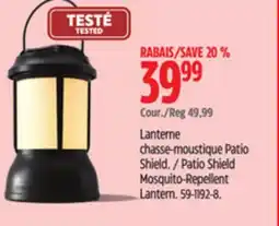 Canadian Tire Thermacell Patio Shield Mosquito-Repellent Lantern offer