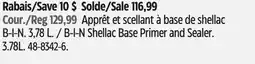 Canadian Tire Zinsser B-I-N Shellac Base Primer and Sealer offer
