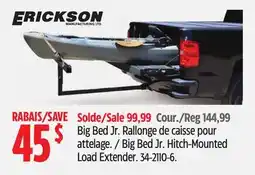 Canadian Tire Erickson Big Bed Jr offer