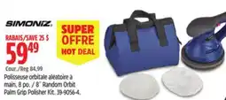 Canadian Tire Simoniz 8˝ Random Orbit Palm Grip Polisher Kit offer
