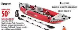 Canadian Tire Excursion Pro 2 Kayak offer