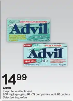 Brunet ADVIL Ibuprofène sélectionné offer