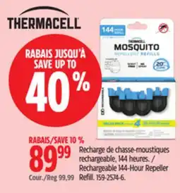 Canadian Tire Rechargeable 144-Hour Repeller Refill offer
