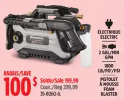 Canadian Tire Simoniz Electric Pressure Washer offer
