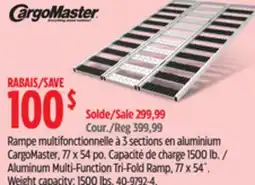 Canadian Tire Aluminum Multi-Function Tri-Fold Ramp offer