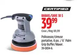 Canadian Tire 6˝ Palm Grip Buffer/Waxer offer