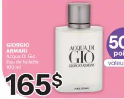 Brunet GIORGIO ARMANI Acqua Di Gio Eau de toilette offer