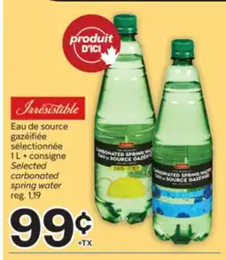Brunet Eau de source gazéifiée sélectionnée offer