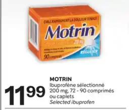 Brunet MOTRIN Ibuprofène sélectionné offer