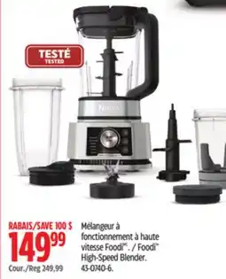Canadian Tire Ninja Foodi High-Speed Blender offer