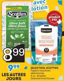 Brunet SELECTION, SCOTTIES Papiers mouchoirs sélectionnés offer