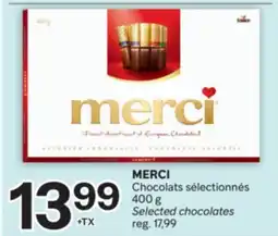 Brunet MERCI Chocolats sélectionnés offer
