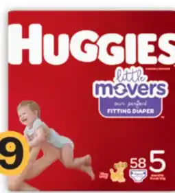 Brunet HUGGIES Couches pour bébés sélectionnées offer