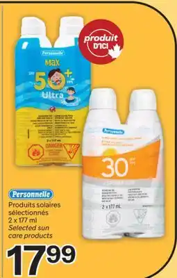 Brunet Personnelle Produits solaires sélectionnés offer