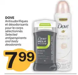Brunet DOVE Antisudorifiques et désodorisants pour le corps sélectionnés offer