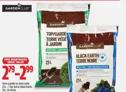 Canadian Tire Gardenclub Top Soil or Black Earth offer