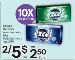 Brunet EXCEL Menthes sélectionnées offer