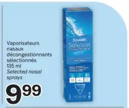 Brunet Vaporisateurs nasaux décongestionnants sélectionnés offer