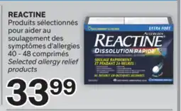 Brunet REACTINE Produits sélectionnés pour aider au soulagement des symptômes d'allergies offer