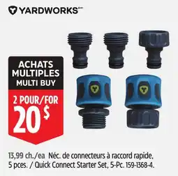 Canadian Tire Yardworks Quick Connect Starter Set offer