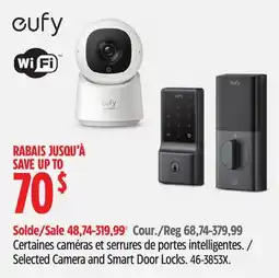 Canadian Tire Selected Camera and Smart Door Locks offer