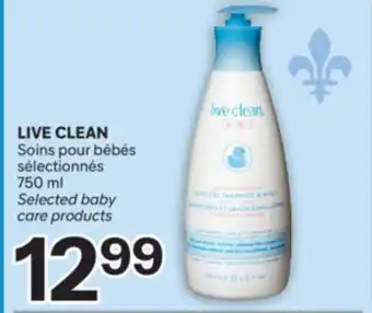 Brunet LIVE CLEAN Soins pour bébés sélectionnés offer