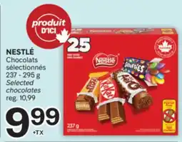 Brunet NESTLÉ Chocolats sélectionnés offer