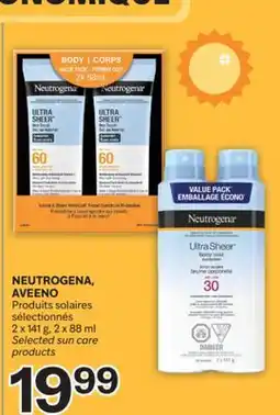 Brunet NEUTROGENA, AVEENO Produits solaires sélectionnés offer