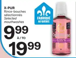 Brunet X-PUR Rince-bouches offer