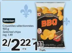 Brunet Croustilles sélectionnées Selection offer