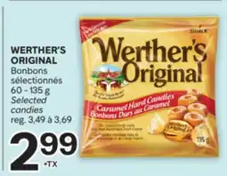 Brunet WERTHER'S ORIGINAL Bonbons sélectionnés offer