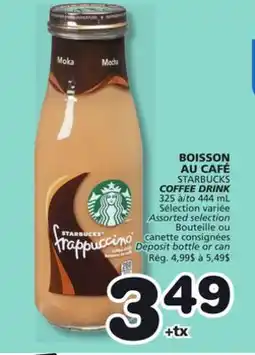 Marches Tradition STARBUCKS COFFEE DRINK offer