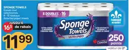Brunet 44 SPONGE TOWELS Essuie-tout sélectionnés offer