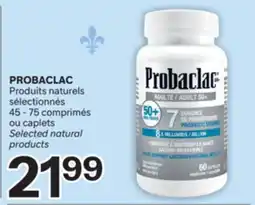 Brunet PROBACLAC Produits naturels sélectionnés 45 - 75 comprimés ou caplets offer