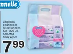 Brunet Personnelle Lingettes pour bébés sélectionnées offer