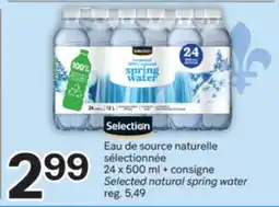 Brunet Eau de source naturelle sélectionnée offer