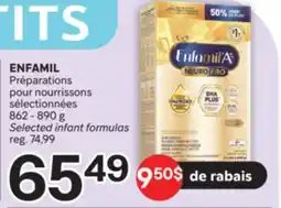 Brunet ENFAMIL Préparations pour nourrissons sélectionnées offer