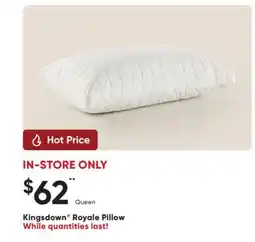 Dormez Vous Kingsdown Royale Pillow offer