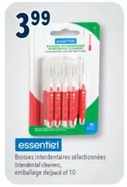 Familiprix Essentiel interdental cleaners ultra tight spacing 10un offer