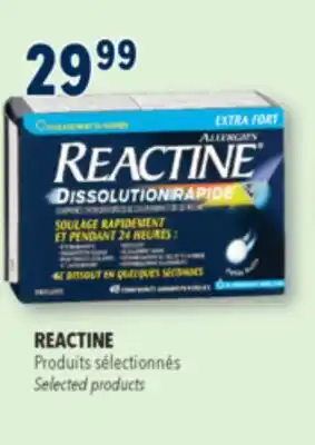 Familiprix Reactine extra strength allergy mixed berry dissolving tablets 48un offer