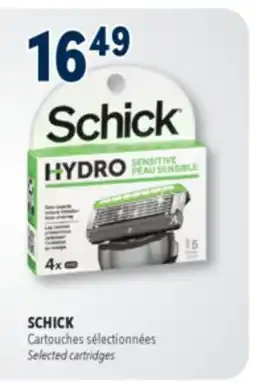 Familiprix Schick Hydro-5 Sensitive razor blade cartridges 4un offer