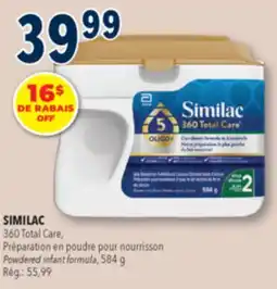 Familiprix Similac 360 Total Care milk-based iron-fortified infant formula Step offer