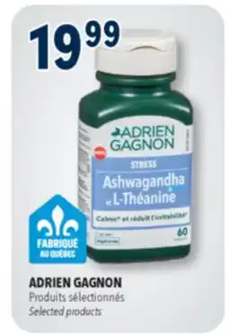 Familiprix Adrien Gagnon Stress Ashwagandha and L-Theanine capsules 60un offer