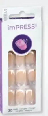 Familiprix Kiss Impress The No Glue Mani Nails - As It Was Medium 30un offer