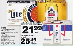 Marches Tradition SLEEMAN ORIGINAL, MILLER LITE OR MICHELOB ULTRA BEER offer