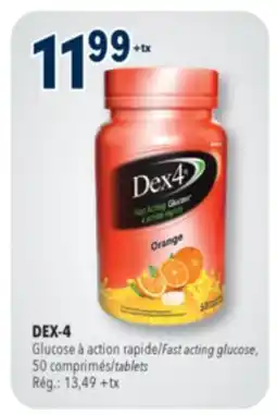 Familiprix DEX-4, Fast acting glucose, 50 tablets offer