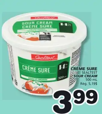 Marches Tradition SEALTEST SOUR CREAM offer