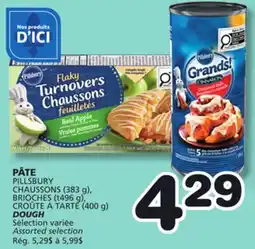 Marches Tradition PILLSBURY CHAUSSONS (383 g), BRIOCHES (t496 g), CROÛTE À TARTE (400 g) DOUGH offer