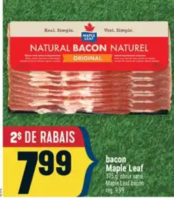 Marché Adonis BACON MAPLE LEAF | MAPLE LEAF BACON offer